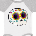 thumbnail image 4 of Inktastic Cute Sugar Skull for Day of the Dead Boys or Girls Baby Bodysuit, 4 of 5