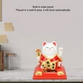 thumbnail image 4 of Solar Waving Cat, Unique and Attractive Auto Waving Arm, Compact Lucky Cat for Car Dashboard Window Decoration, 4 of 8
