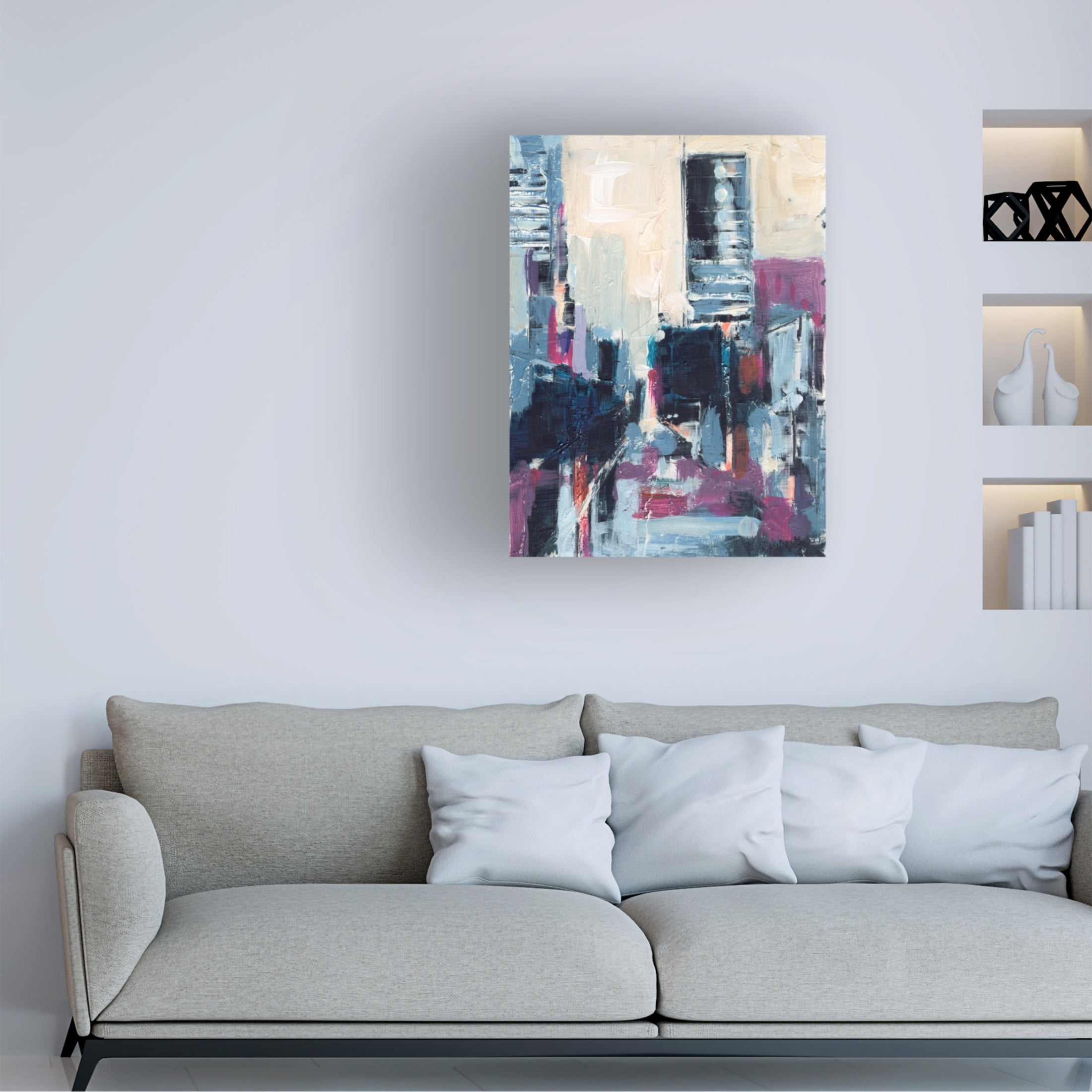 Trademark Fine Art Ethan Harper Urban Nightlife I Canvas Wall Art