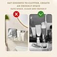 thumbnail image 3 of Cupboard Door Shelves, Inside Cupboard Door Shelves, Kitchen Cabinet Organizer, Acrylic Adhesive Shelf, Wall Mounted Pantry Organizer, for Kitchen,Bathroom,Office, Without Drilling(M), 3 of 6