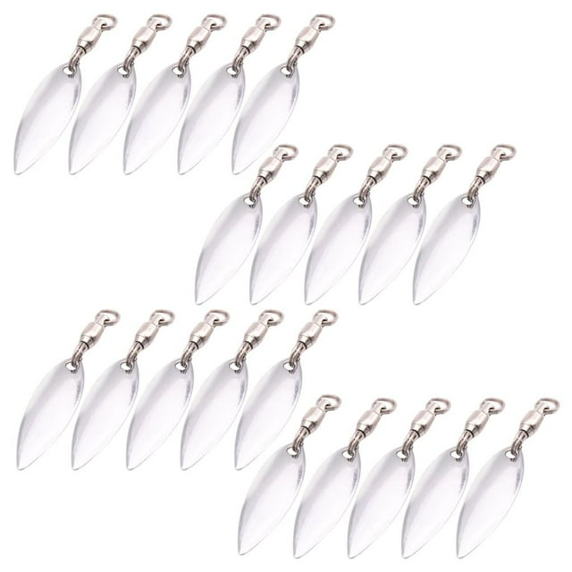 Almencla 20 Pcs Pêche Réaliste Réfléchissante m