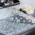thumbnail image 5 of Shelf Liner, Non-Slip Cabinet & Drawer Liner for Kitchen Non-Adhesive Waterproof Shelf Paper with Flower Pattern, Durable Cabinet Mat, Easy to Cut, 5 of 9