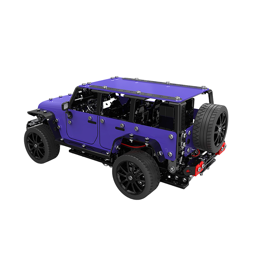 purple remote control jeep