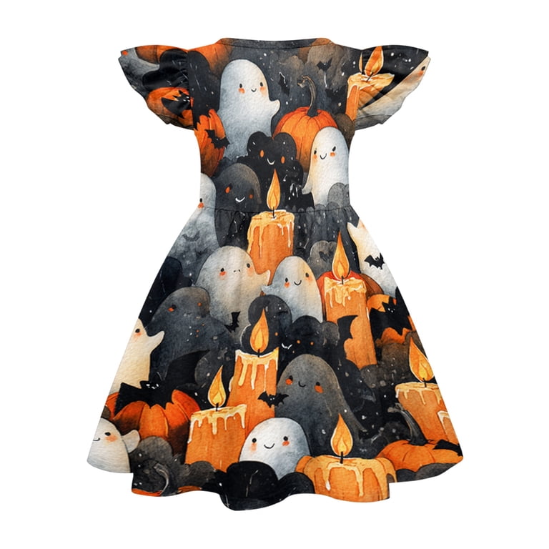 halloween skater dress Cute Bat Halloween Skater Dress Spooky Cat Press