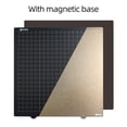 thumbnail image 1 of 430x430mm PEI Build Plate 3D Print Bed Double Side Powder-coating PEI + Smooth Carbon Fiber Surface Spring Steel Flexible Platform with Magnetic Base Compatible with Neptune3, 1 of 6