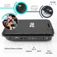 thumbnail image 2 of PYLE PDV905BK - 9’’ Portable CD/DVD Player, Built-in Rechargeable Battery, USB/SD Card Memory Readers, Includes Accessory Kit, 2 of 4