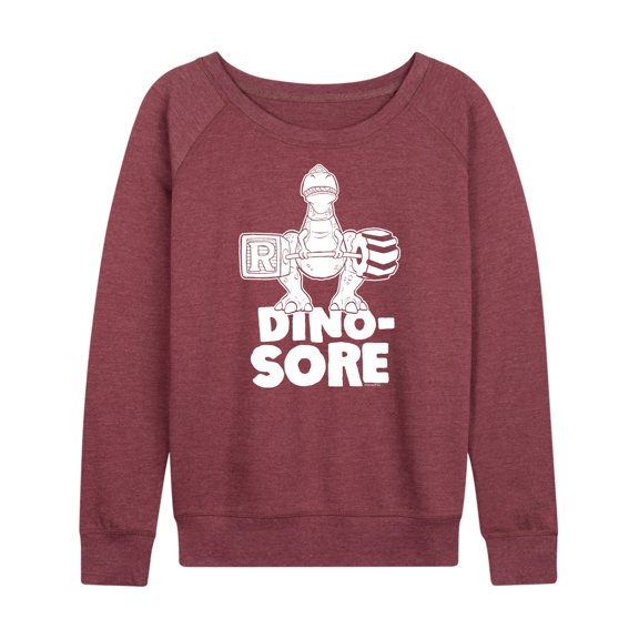 Toy Story - Dino-Sore - Women's Lightweight French Terry Long Sleeve Shirt
