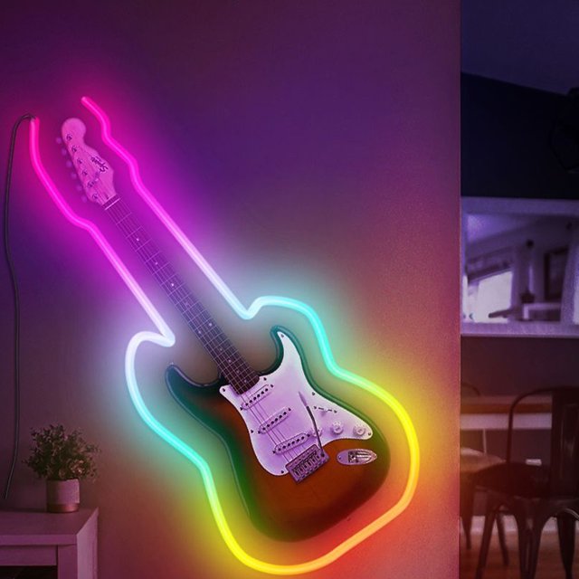 Luces de cuerda RGBIC, luz de cuerda de neón LED Luz de cuerda de neón LED Luces de tira LED de música Wifi diseñadas para precisión