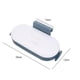 thumbnail image 4 of Bolsa colgante de plástico portátil amarilla para residuos de cocina, soporte de almacenamiento con gancho, almohadilla, lijado, 4 of 5