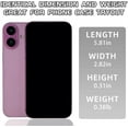 thumbnail image 2 of Fake Phone Dummy Prop Phone, Black Screen Decoy Phone Pear Phone Non-Working Phone 16 Pro for Kid Play, Display Phone Look Like Real Phone pro max16 (16,Pink,Black Screen), 2 of 7