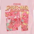 thumbnail image 3 of Spider-Man - Femme Comic Book Panels Fitted Short Sleeve Graphic T-Shirt, 3 of 5