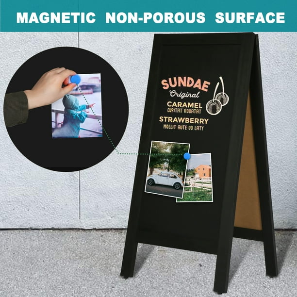 Wooden A-Frame Chalkboard Sign 40