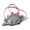 Silver, variant on Women’s Summer Cute Dinosaur Crossbody Bag – Funny 3D Dinosaur Mini Shoulder Bag, Animal Shape Casual Phone Purse for Daily Use Silver One Size