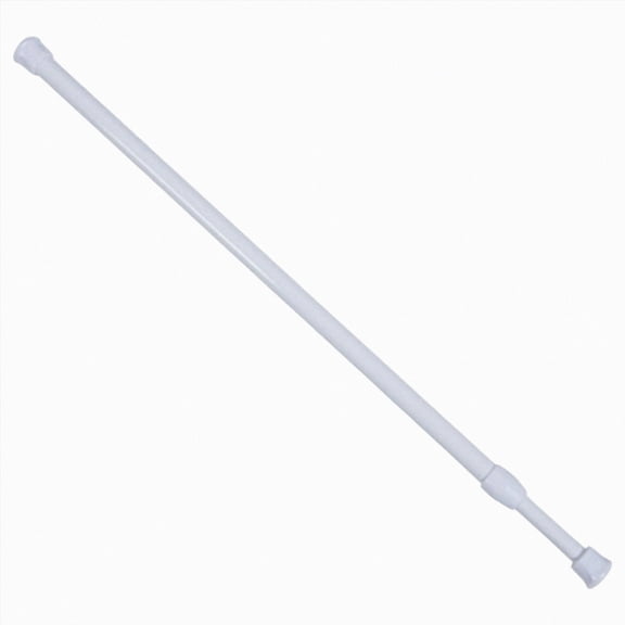 Heavy Duty Adjustable Tension Curtain Rod, 12-35 inch, No Drilling, White