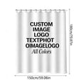 thumbnail image 2 of WMQPNNS Customizable Shower Curtain Bathroom Fabric with Hooks, 2 of 7