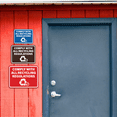 thumbnail image 5 of Signs ByLITA Classic Framed Comply With All Recycling Regulations Sign (Brushed Silver) - Small, 5 of 8
