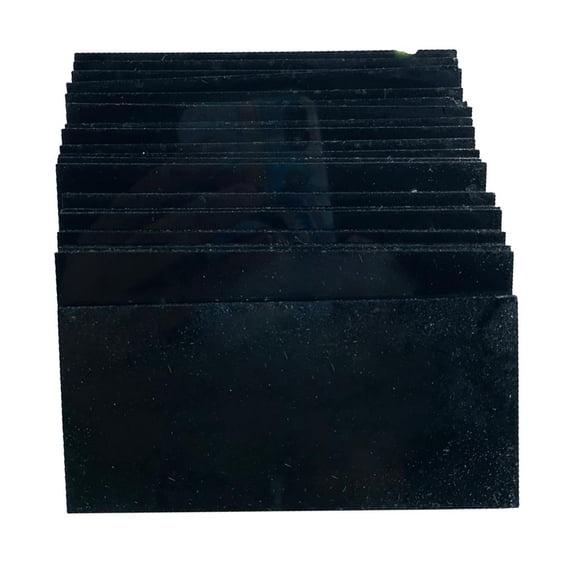 7/8 Casco De Soldadura Reemplazo De Lente De Negro 2x4.25 8 SM SunniMix Casco para soldar Lente Sombra 7 8