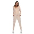 thumbnail image 2 of White Mark Ensemble de Survêtement en Velours pour Femmes, 2 Pcs, 2 of 6
