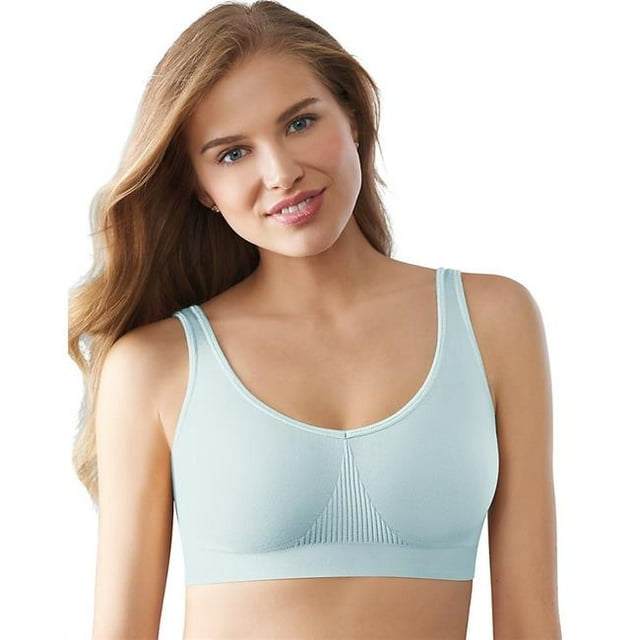 Bali 194164036521 Womens One Smooth U All Around Smoothing Bralette - Blue - Extra Large