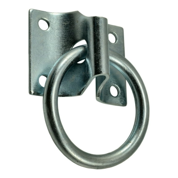 5/16" x 2" x 1-3/4" x 2-1/8" Zinc Plated Steel Hitch Ring Plates (10 pcs.)