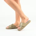 thumbnail image 2 of Journee Collection Womens Addilynn Tru Comfort Foam Puffy Slide Sandal, 2 of 6