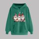 thumbnail image 2 of WILLBEST Sudadera de Mujer con Capucha Estampada Navideña para Otoño/Invierno, Talla Grande, Gruesa, Informal y Holgada X-Grande, 2 of 3