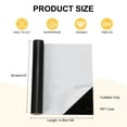 thumbnail image 2 of Uxcell Matte Black Permanent Vinyl, 12 Inch x 14ft Adhesive Vinyl Roll for Decal Cutting, Signs, Scrapbooking, DIY Craft, Home Decoration, 2 of 6