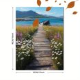 thumbnail image 3 of Scottish Highlands Heather River Canvas Print Wall Art, Nature Scenery Decor for Living Room Bedroom Hotel Cafe, 3 of 8