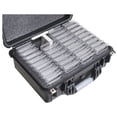 thumbnail image 1 of Case Club Étui de Transport pour Dalle de Carte Graduée 72-132 - Rangement à Fente Convient aux Dalles Graduées PSA/BGS/FGS/ et Plus - Boîte de Collection Sports/Trading Convient à Pokémon/MTG/BASEBALL - Support de Voyage pour Dalles/Sleev, 1 of 1