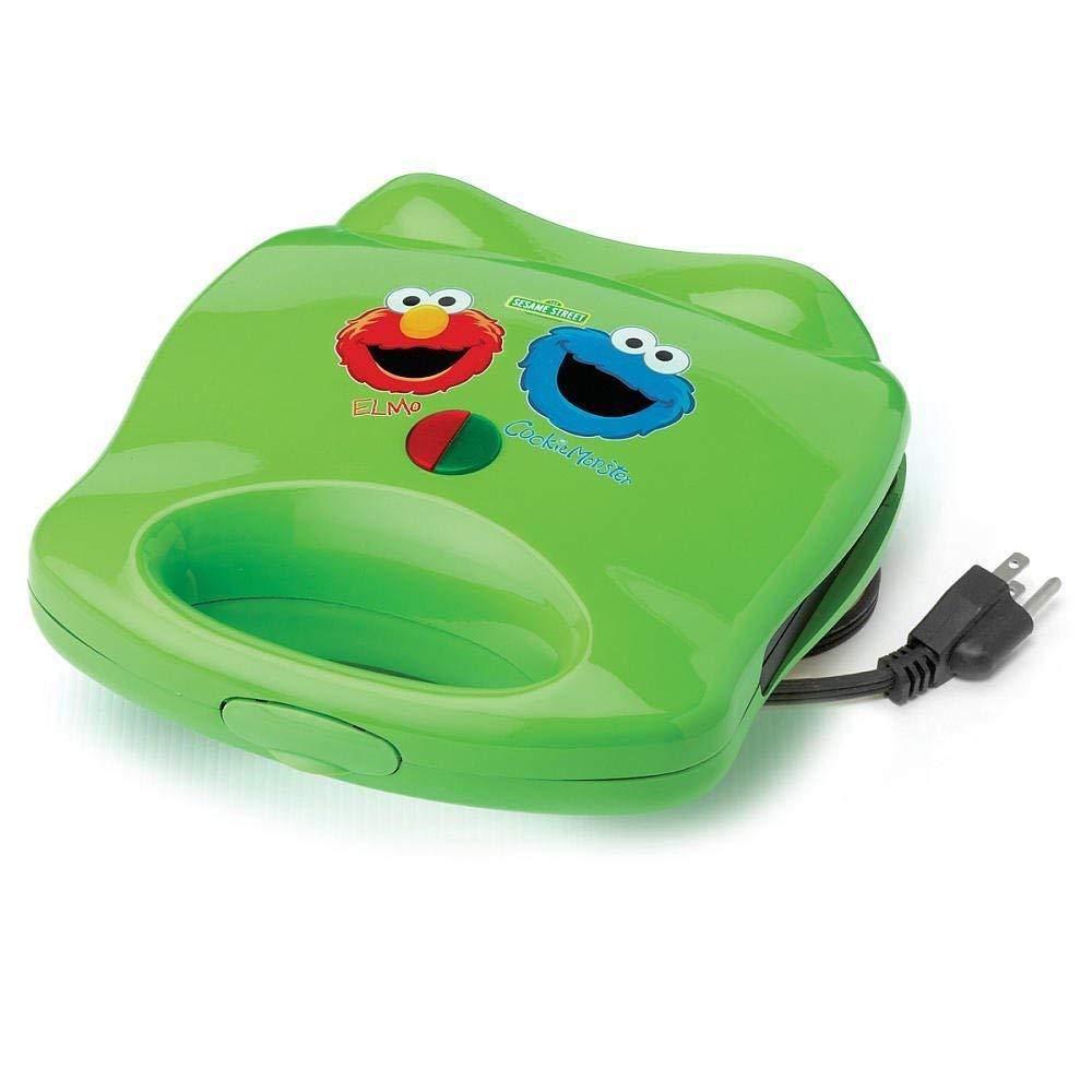 sesame street ss1930g sandwich maker with elmo & cookie monster