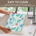thumbnail image 4 of Placemat, Pioneer Flower Floral Print Pattern Place Mats Table Mat Set Of 2, PVC Washable Placemats for Party Kitchen Dining Decoration, 18x12 Inch, Fade Resistant, 4 of 6
