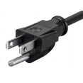 thumbnail image 3 of Monoprice 3-Prong Power Cord - 2 Feet - Black | NEMA 5-15P to IEC 60320 C13, 18AWG, 10A/1250W, 125V, Works With Most PCs, Monitors, Scanners, and Printers, 3 of 6