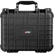 Eylar Hard Case Water & Shock Proof with Foam TSA Approved 13.37 Inch 11.62 Inch 6 Inch Black