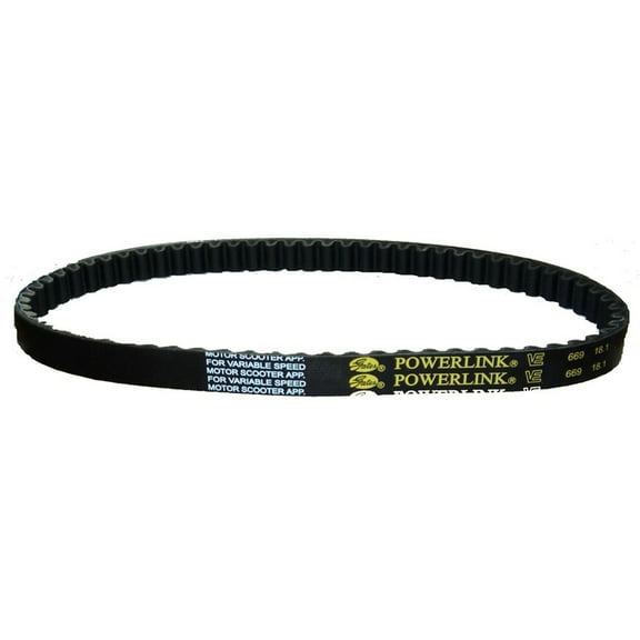 CVT Belt - 669-18-30 Gates Powerlinks (Short Case Version) for Chinese 49cc scooters