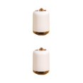 thumbnail image 3 of Moyic Humidificador de aire Mini difusor de aceite esencial de Aroma USB con purificador de luz nocturna hogar dormitorio accesorios de Blanco 2piezas, 3 of 6