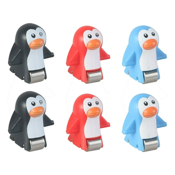 Tobogán Escaleras Juguete Repuesto Animales Modelo Reemplazo Pistas Eléctricas Piezas de Juego 6 piezas pingüino