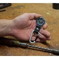 thumbnail image 3 of Reloj de Clip para excursionistas Dakota Watch Company para hombres, de aluminio, negro (28446), 3 of 3
