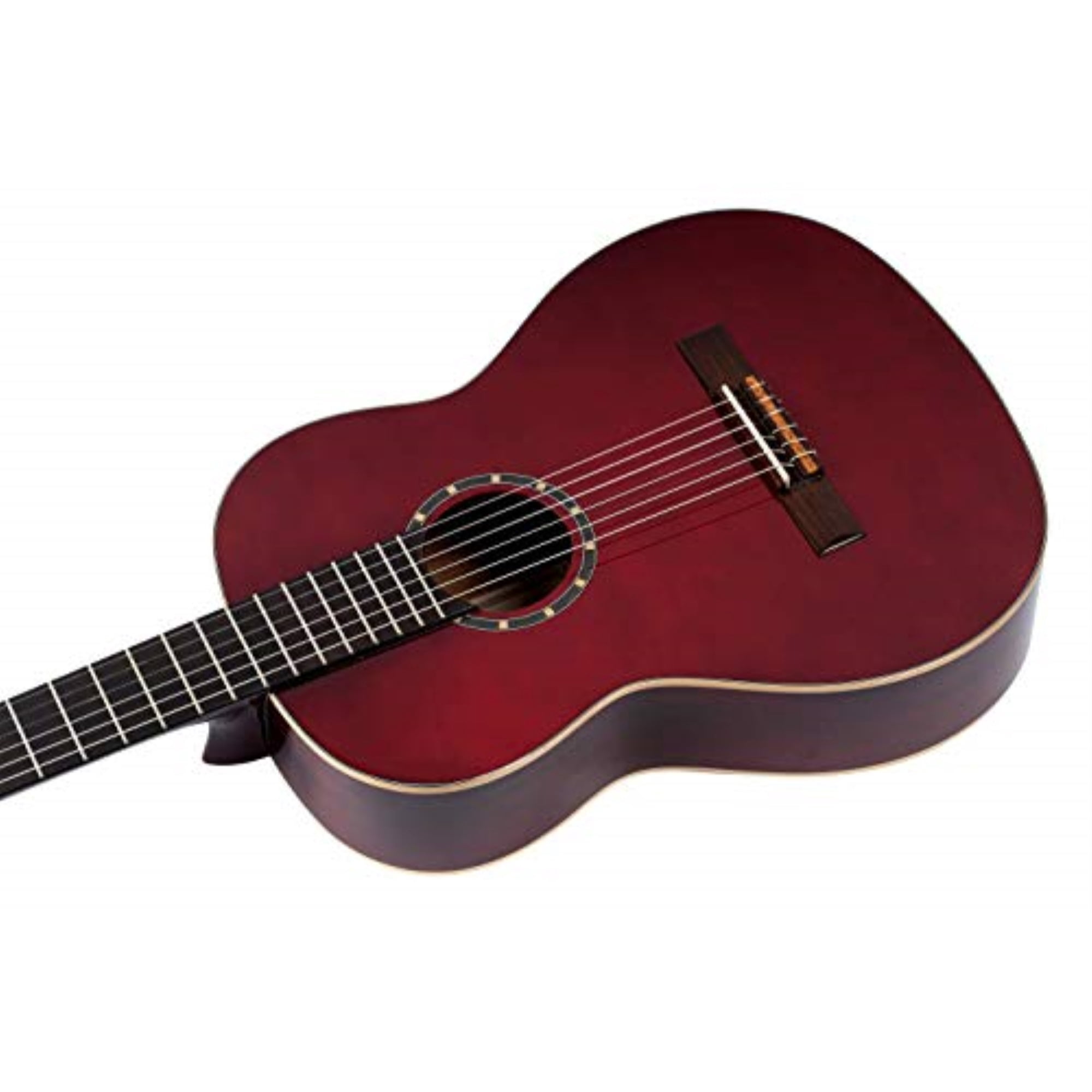 Ortega Family Series R121WR Classical Guitar Transparent Wine Red