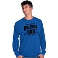 thumbnail image 5 of This is What Awesome Dads Look Like Men's Long Sleeve Tee T Shirt Brisco Brands L, 5 of 6