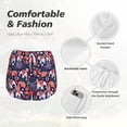 thumbnail image 4 of Cauagu Elephants Print Women's 2 in 1 Running Shorts Athletic Workout Gym Yoga Shorts Running Shorts for Women-Small, 4 of 7