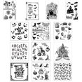 thumbnail image 3 of 522 Sellos transparentes con accesorios de feliz Halloween para hacer tarjetas, sello decorativo, 3 of 5