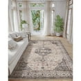 thumbnail image 4 of Topcobe 4x6 Area Rug, Washable Soft Geometric Non Slip Vintage Rug, Non Shedding Low Pile Rug for Living Room Bedroom Kids Playroom, 4 of 11