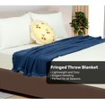 thumbnail image 5 of SCAD Piece by Piece Decorative Pillow and Throw Blanket Set, Navy Multi, 5 of 11