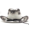 thumbnail image 4 of Women Straw Hollow Western Cowboy Hat, 4 of 4