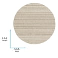 thumbnail image 3 of Livabliss Outdoor Rugs, 5ft Round Eagean Global Light Beige Round Area Rug for Patio, Porch, Deck, Backyard, Waterproof Indoor Outdoor Carpet (5'3" x 5'3"), 3 of 7