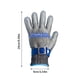thumbnail image 3 of Fiudx Guantes de Malla de Acero Inoxidable, Resistentes a Cortes, de Cocina de Grado Alimenticio, Protección Versátil, Ideales para Chefs, Carniceros y Carpinteros, Fáciles de Limpiar., 3 of 6