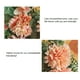 thumbnail image 4 of Flores artificiales de seda crisantemo - Ramo de 8 cabezas para decoración en casa, bodas y hoteles - 11,4" de altura - blanco, amarillo, rojo, coral, azul, morado, 4 of 6