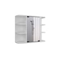 thumbnail image 4 of We Have Furniture Medicine Cabinet Milano, Six External Shelves Mirror, White Finish, 4 of 6