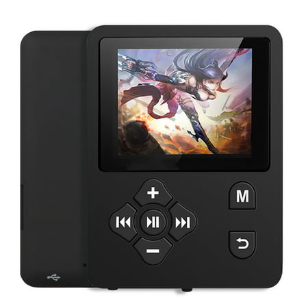 EEEkit MP3 MP4 Player, Support 32GB TF Card MP3 Player,Portable Lossless Digital Audio Player with FM Radio, Ebook, Image Viewing MP3 Music Player,Expandable up to 32G by TF