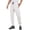 White, variant on Mens Fashion Sweatpants with Pockets Relaxed Fit Drawstring Elastic Waist Jogger Pants Textured Casual Tapered Leg Trousers White L